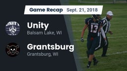 Recap: Unity  vs. Grantsburg  2018