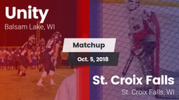 Matchup: Unity vs. St. Croix Falls  2018