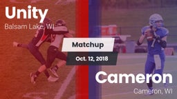 Matchup: Unity vs. Cameron  2018
