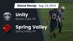 Recap: Unity  vs. Spring Valley  2019