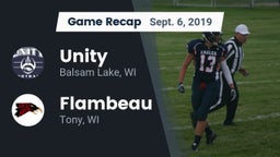 Recap: Unity  vs. Flambeau  2019