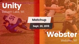 Matchup: Unity vs. Webster  2019