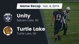 Recap: Unity  vs. Turtle Lake  2019
