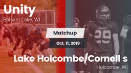 Matchup: Unity vs. Lake Holcombe/Cornell s 2019