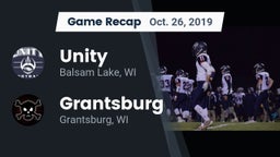 Recap: Unity  vs. Grantsburg  2019