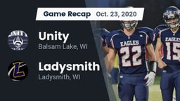 Recap: Unity  vs. Ladysmith  2020