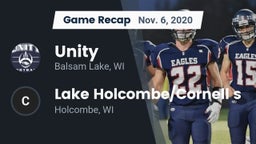 Recap: Unity  vs. Lake Holcombe/Cornell s 2020
