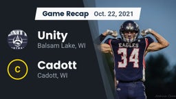 Recap: Unity  vs. Cadott  2021