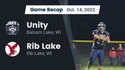 Recap: Unity  vs. Rib Lake  2022