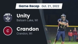 Recap: Unity  vs. Crandon  2022