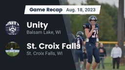 Recap: Unity  vs. St. Croix Falls  2023