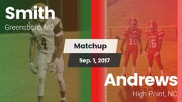 Matchup: Smith vs. Andrews  2017