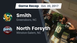Recap: Smith  vs. North Forsyth  2017