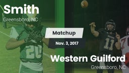 Matchup: Smith vs. Western Guilford  2017