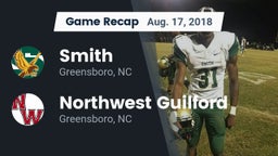 Recap: Smith  vs. Northwest Guilford  2018