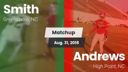 Matchup: Smith vs. Andrews  2018