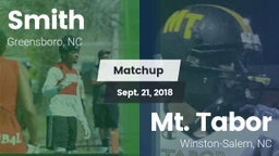 Matchup: Smith vs. Mt. Tabor  2018