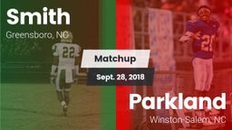 Matchup: Smith vs. Parkland  2018