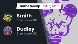 Recap: Smith  vs. Dudley  2018