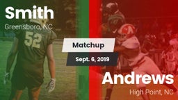 Matchup: Smith vs. Andrews  2019
