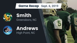 Recap: Smith  vs. Andrews  2019