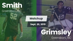 Matchup: Smith vs. Grimsley  2019