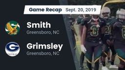 Recap: Smith  vs. Grimsley  2019