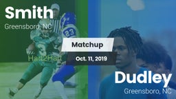 Matchup: Smith vs. Dudley  2019