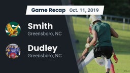 Recap: Smith  vs. Dudley  2019