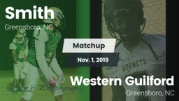 Matchup: Smith vs. Western Guilford  2019