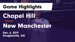 Chapel Hill  vs New Manchester  Game Highlights - Dec. 6, 2019