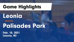 Leonia  vs Palisades Park  Game Highlights - Feb. 10, 2021
