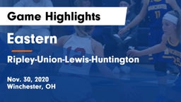 Eastern  vs Ripley-Union-Lewis-Huntington Game Highlights - Nov. 30, 2020
