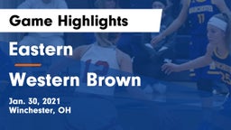 Eastern  vs Western Brown  Game Highlights - Jan. 30, 2021