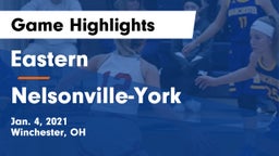 Eastern  vs Nelsonville-York  Game Highlights - Jan. 4, 2021
