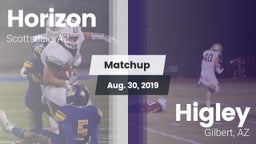 Matchup: Horizon vs. Higley  2019