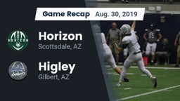 Recap: Horizon  vs. Higley  2019