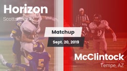 Matchup: Horizon vs. McClintock  2019