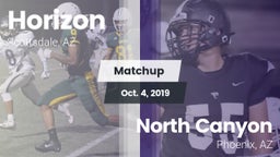 Matchup: Horizon vs. North Canyon  2019