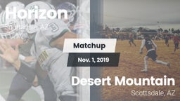 Matchup: Horizon vs. Desert Mountain  2019