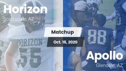 Matchup: Horizon vs. Apollo  2020