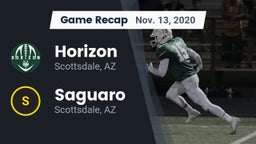 Recap: Horizon  vs. Saguaro  2020