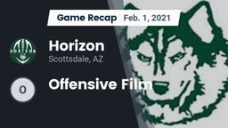 Recap: Horizon  vs. Offensive Film 2021