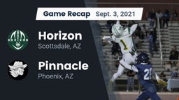 Recap: Horizon  vs. Pinnacle  2021