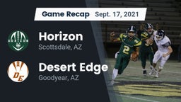 Recap: Horizon  vs. Desert Edge  2021