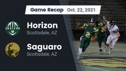 Recap: Horizon  vs. Saguaro  2021