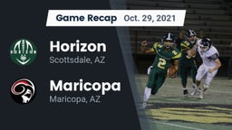 Recap: Horizon  vs. Maricopa  2021