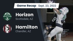 Recap: Horizon  vs. Hamilton  2022