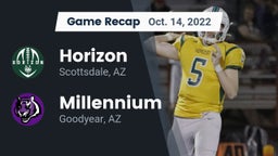 Recap: Horizon  vs. Millennium   2022