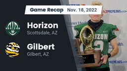 Recap: Horizon  vs. Gilbert  2022